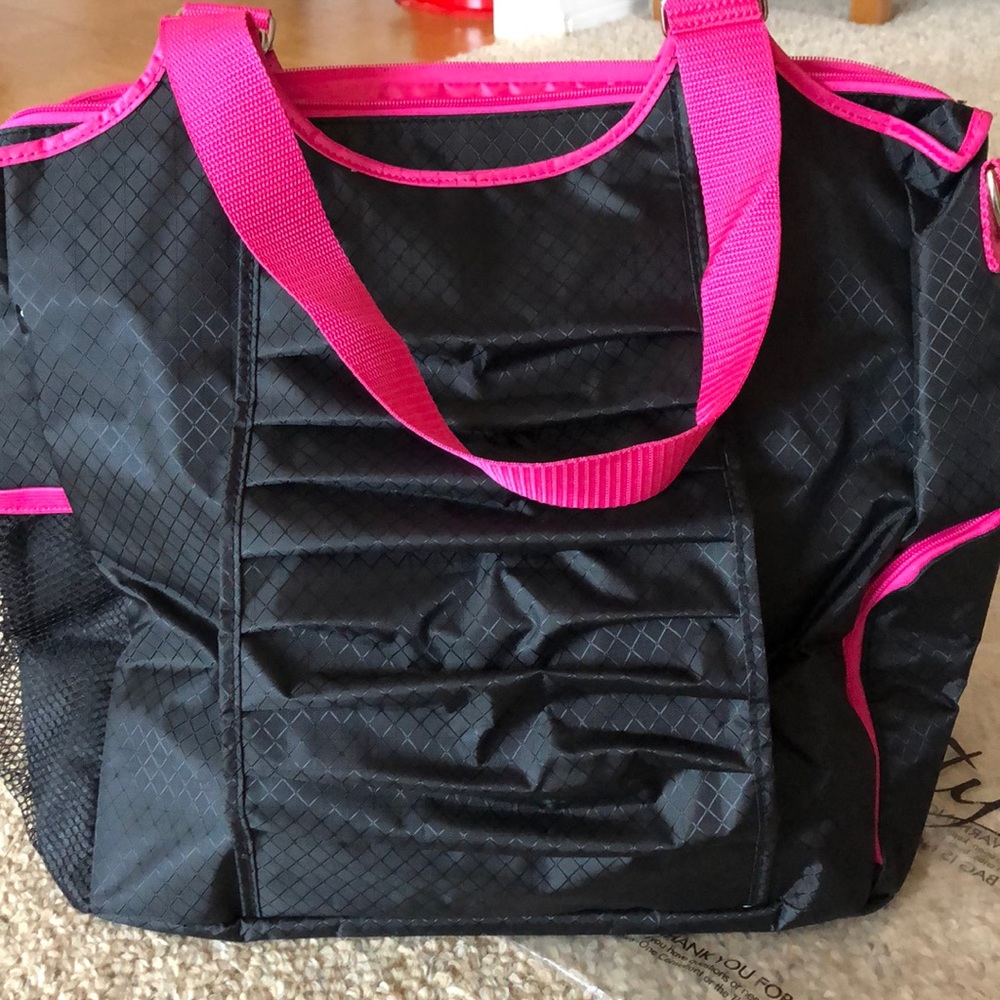 All pro tote .  Brand new.  Black /pink